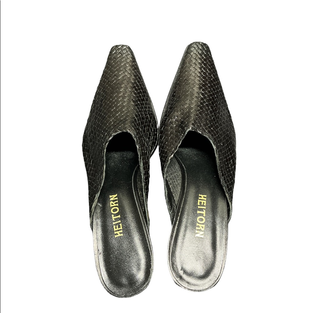 Plumers Menorca Woven Leather Mule size 39 - Picture 4 of 9